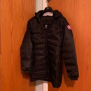 Canadá Goose ‘Camp Hood Fitted Jacket’ Black